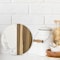 Hic Kitchen Maison du Fromage Round Cultured Marble & Acacia Wood Cheese Board 22186 - alternate 5